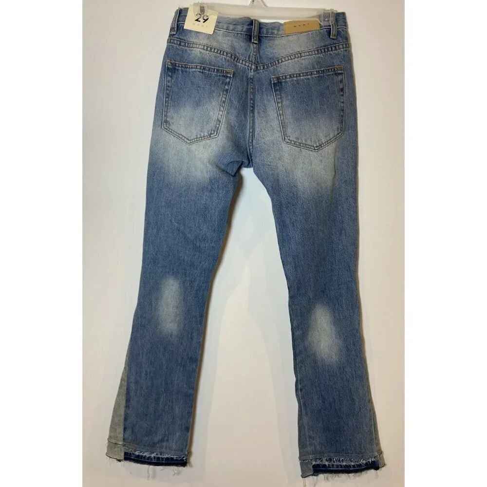 NWT Mnml Jeans Straight Leg Button Fly Size 29 New